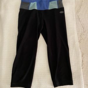 N.Y.L black with blue waste band